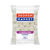 Poultry dumplings "Econom Market" Studencheskie 750 g